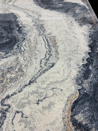 Plaza nukkamatto Messina sininen