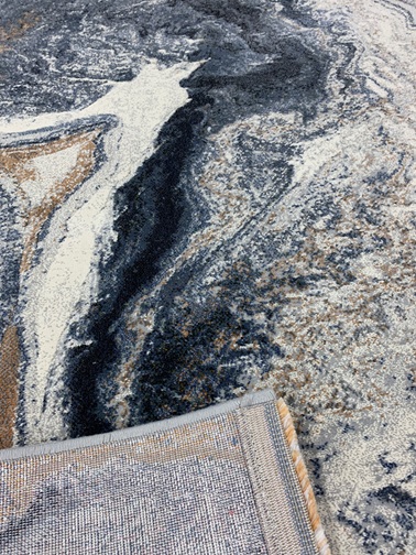 Plaza nukkamatto Messina sininen