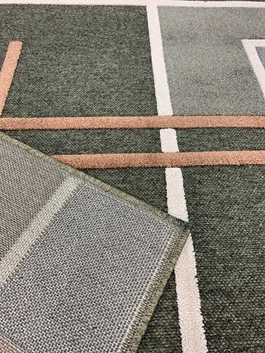 Trevi matto ruudukko vihreä