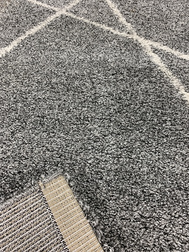 Mellow nukkamatto Lines harmaa