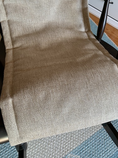 Latte keinutuolinpehmuste beige