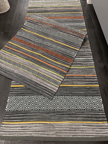 Aini puuvillamatto harmaa