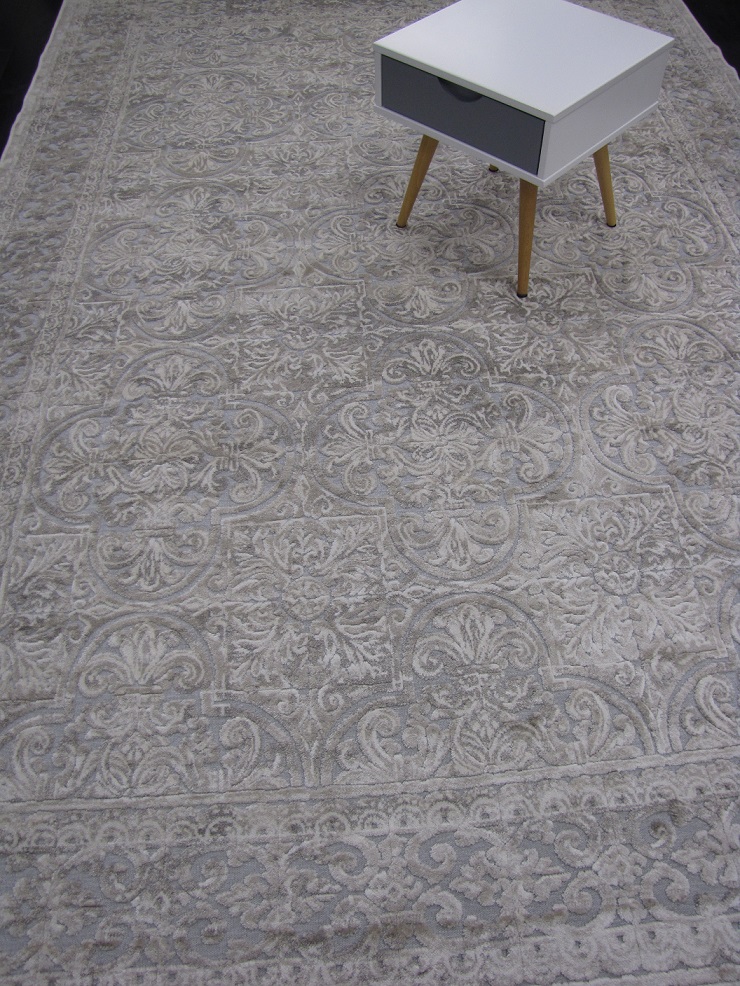 Oriental viskoosimatto harmaabeige