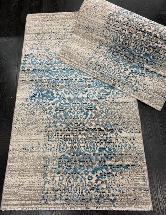 Patina nukkamatto beige-turkoosi 80x140 cm