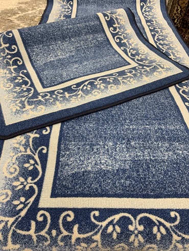 [CAPRI80160SIN] Ofelia yleismatto sininen (80 x 160)