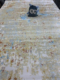 [466117AK991160230BEVÄR] Bloom nukkamatto beige värikäs