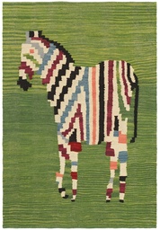 [1519340110160VIHREÄ] Kelim Fauna seepra 110x160