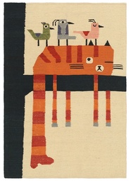 [KELIMFAUNA1519334103150KISSA] Kelim Fauna kissa oksalla