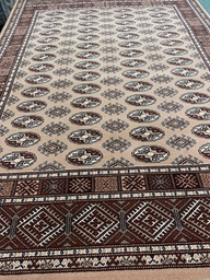 [NÄSEPAKISTAN818140200RUSKEA] Decor villamatto ruskea Pakistan