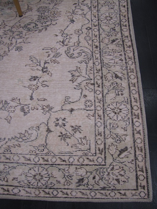 Vintage Besni beige medaljonki 160x230 cm