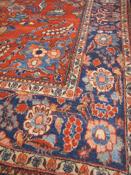 Vintage Kayseri punainen orientalkuvio