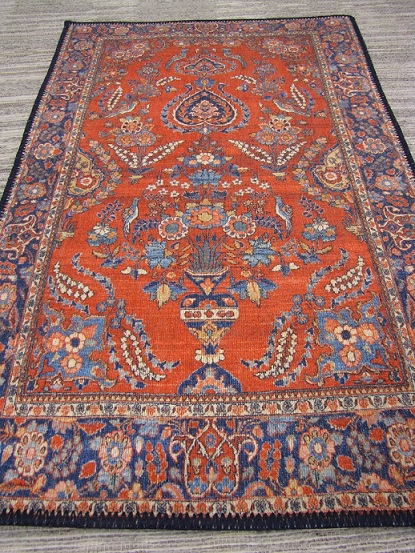 Vintage Kayseri punainen orientalkuvio
