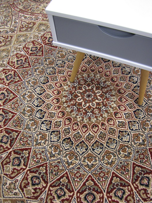 Kirman nukkamatto punainen 160x230 cm