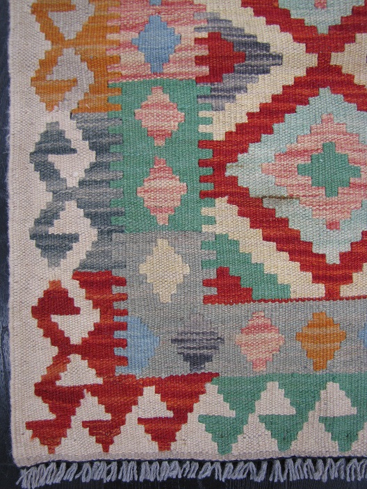 Kelim villamatto 62x78 cm