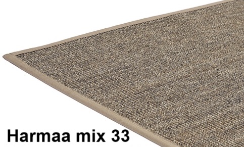 Sisal sileäpintainen matto