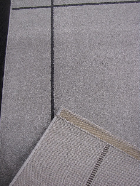 Trento graafiset viivat harmaa 240x340 cm