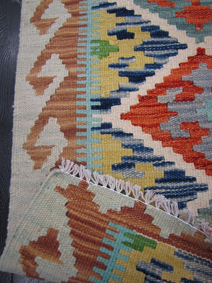 Kelim villamatto 63x82 cm