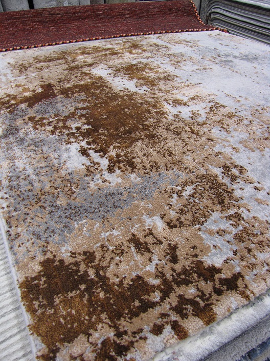 Sierra nukkamatto harmaa/kupari utuinen
