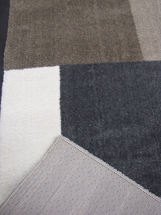 Palikat nukkamatto beige/harmaa/lv