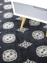 Bokhara 3 ply käsinsolmittu villamatto musta 131x210 cm