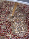 Kashmir silkkimatto 98x156 cm punainen