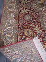 Kashmir silkkimatto 98x156 cm punainen