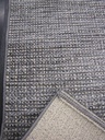 Prato sileäksi kudottu matto tummanharmaa 200x290 cm
