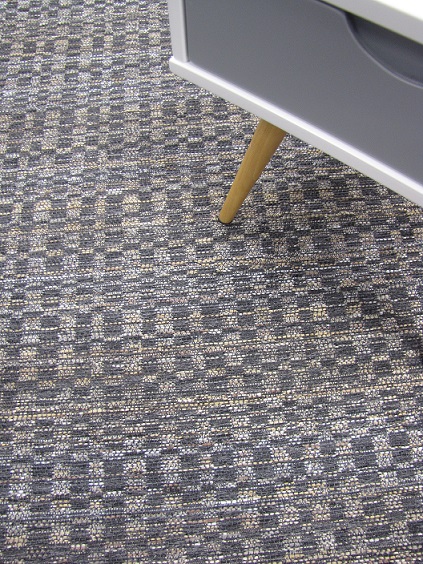 Ravenna sileäksi kudottu matto tumma 200x290 cm