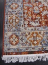 Fold sileäksi kudottu matto punasini värikäs 160x230 cm