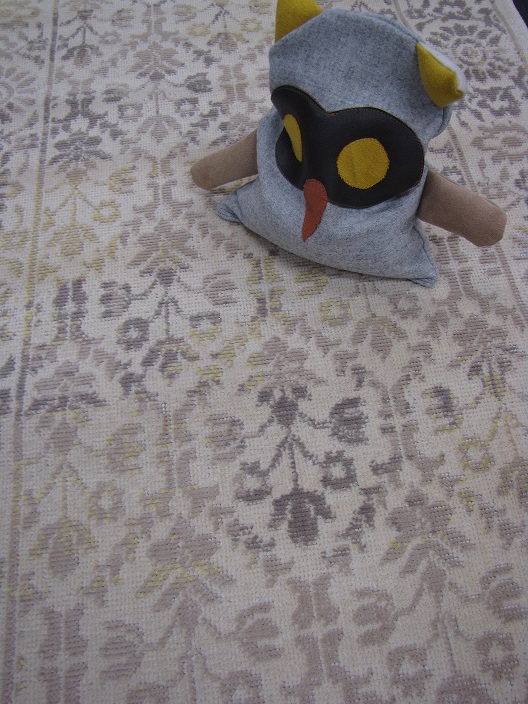 Fold sileät - kierrätysmateriaalit beige/keltainen 80x150 cm