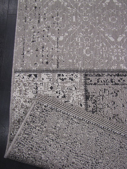 Star sileäksi kudottu matto patchwork ruskea 160x230 cm