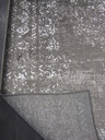 Origami viskoosimatto tumma medaljonki 95x140 cm