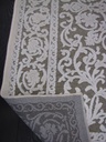 Oriental viskoosimatto beige kuvio 100x140 cm