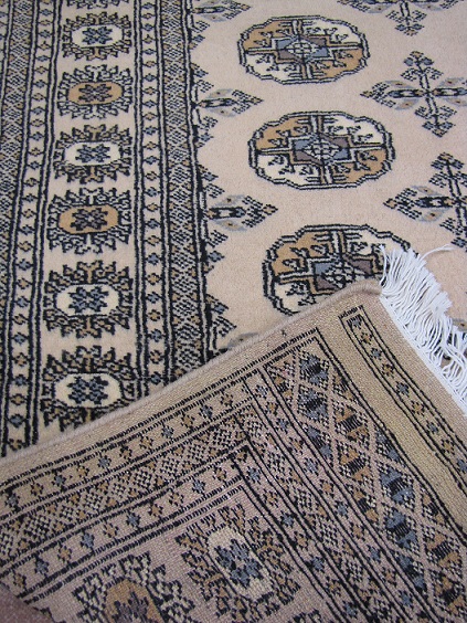 Bokhara villamatto 2 ply beige 155x248 cm