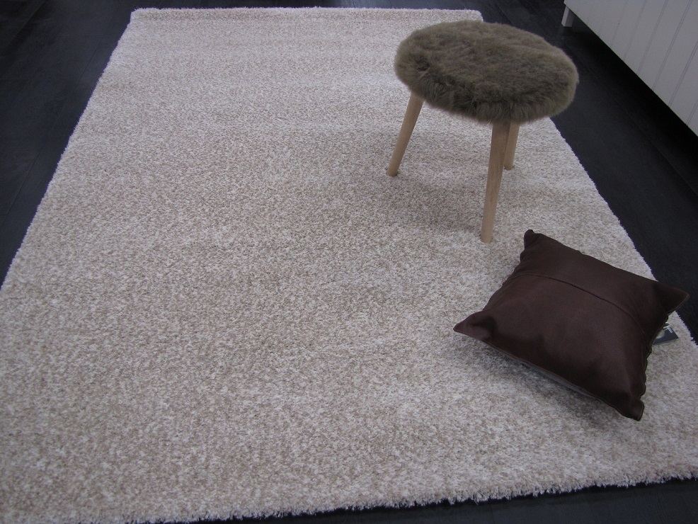 Lana villamatto luonnonvaalea, beige twist