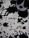 Spläsh nukkamatto musta-valko 160x230 cm