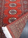 Bokhara käsinsolmittu 64x193 cm punainen