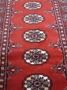 Bokhara käsinsolmittu 64x193 cm punainen