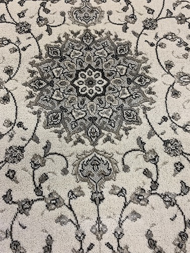 Palace viskoosimatto harmaa 67x105 cm