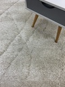 Rila villamatto vaalea 160x230 cm