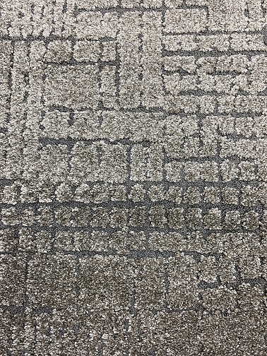 Trento nukkamatto greyge ristikko 160x230 cm