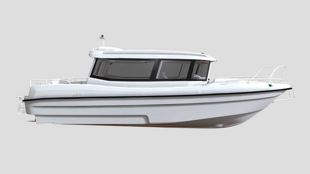 Venematot 7.9 malliin harmaa 8 osaa Freja Marine