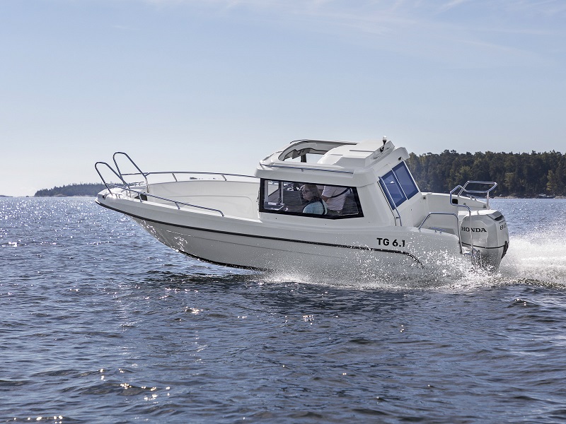 Venematot 5.9/6.1 malliin harmaa - 6 osaa Freja Marine