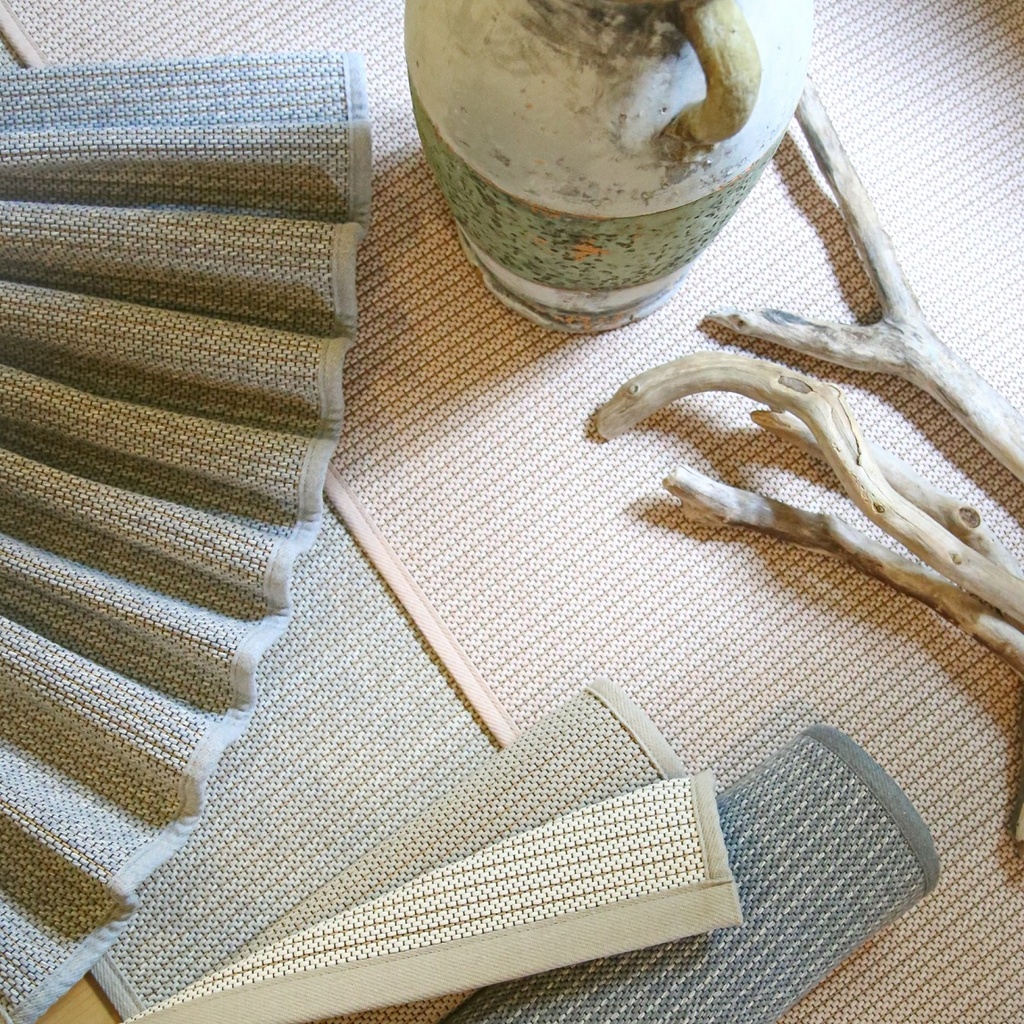 Lumia puuvilla-paperinarumatto rosanbeige