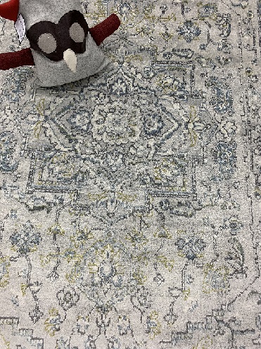 Conti viskoosimatto harmaa-sininen 120x170 cm
