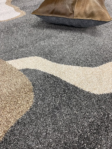 Piazza nukkamatto tumma kuvio 200x290 cm