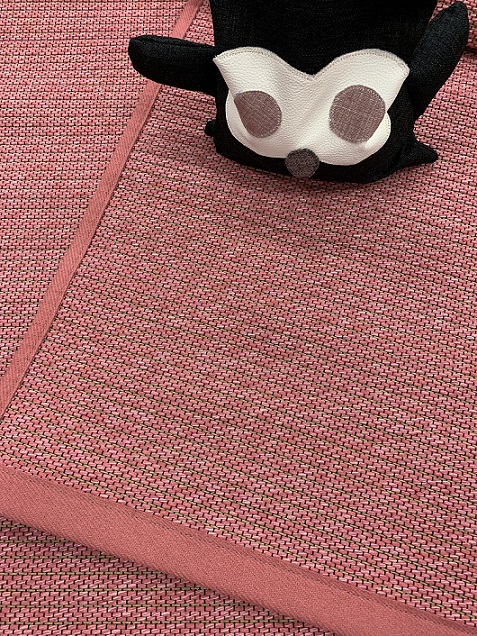 Lumia puuvilla-paperinarumatto rosapinkki