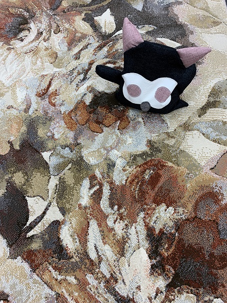 Plaza nukkamatto kukka beige 120x170 cm