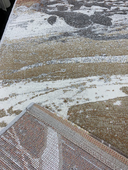Plaza nukkamatto vaalea-terra utuinen 200x290 cm