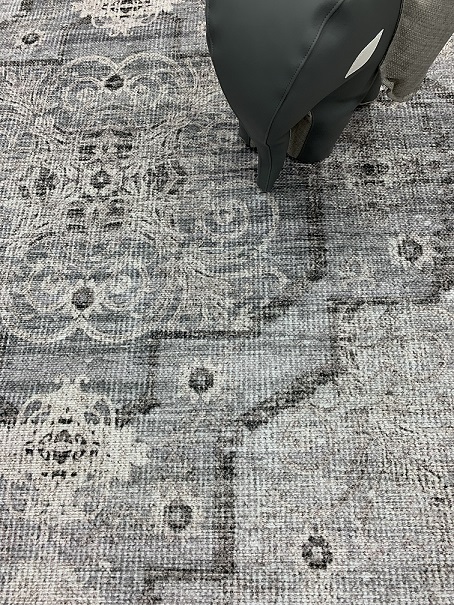 Tanger kuviollinen vaalea matto